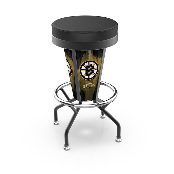 Lighted Boston Bruins 30" Swivel Bar Stool